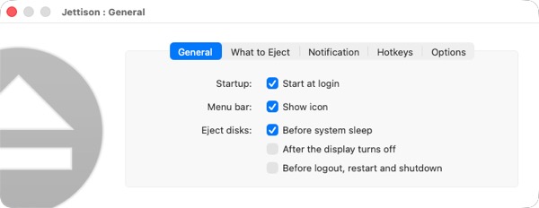 Screenshot of Jettison